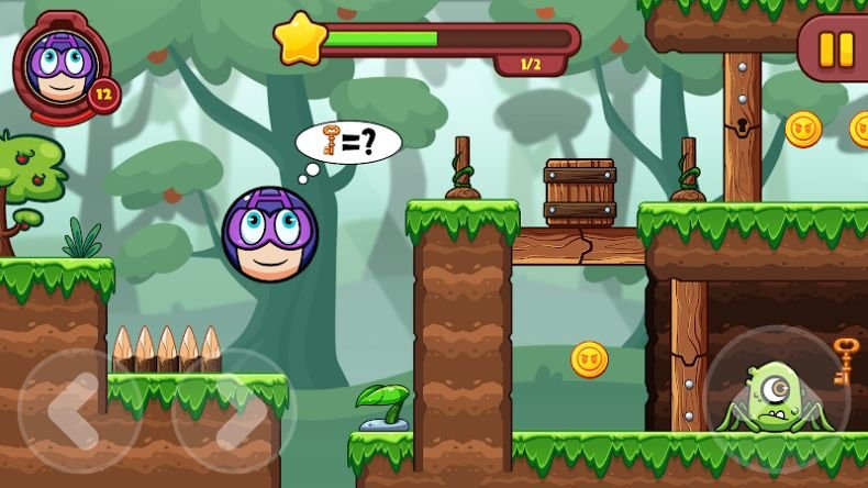 Hình ảnh của trò chơi Red Bounce – Ball Seasons 4 MOD