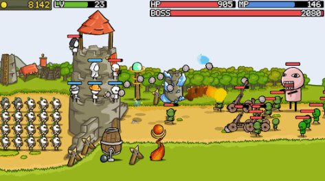 Bảo vệ Lãnh thổ trong Grow Castle