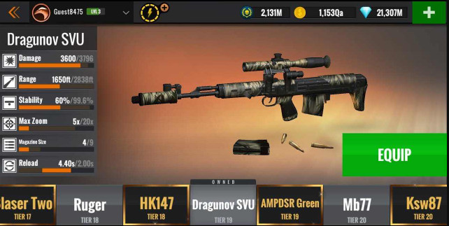 Bộ Sưu Tập Vũ Khí Trong Game