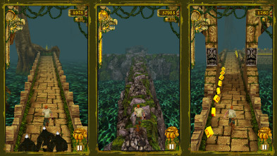 Chạy Để Tránh Quái Vật Trong Temple Run