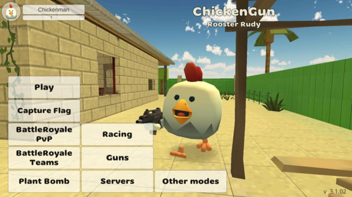 Chicken Gun Game Logo