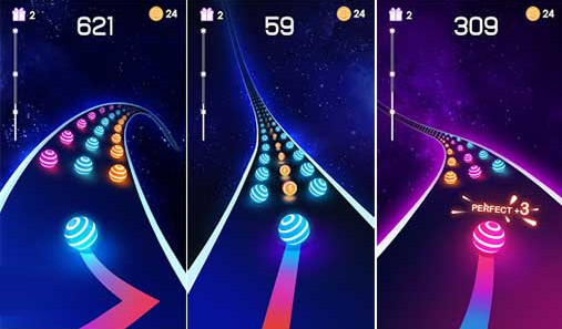 Dancing Road Gameplay