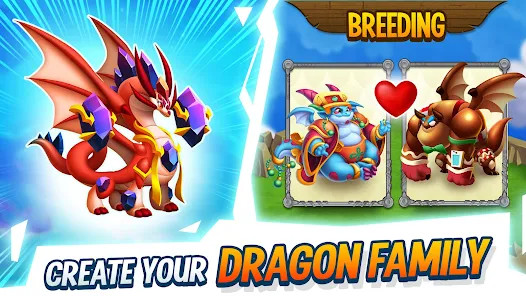 Dragon City với nhiều cơ chế đặc biệt giúp các chú rồng thỏa sức thể hiện
