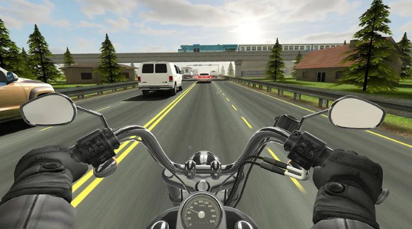Đua xe trong Traffic Rider