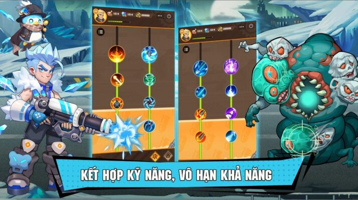 Game Zombies Boom đa dạng vũ khí tối ưu hóa trải nghiệm game