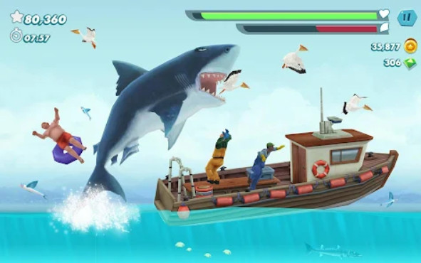 Hungry Shark Evolution Gameplay