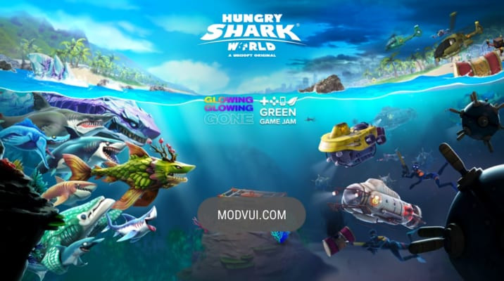 Hungry Shark World MOD APK 5.4.0(Unlimited Money)