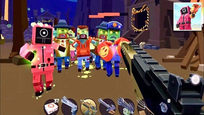 Pixel Combat MOD 5.5.22 APK (Full tiền, vô hạn bánh răng, mở khoá tất cả)