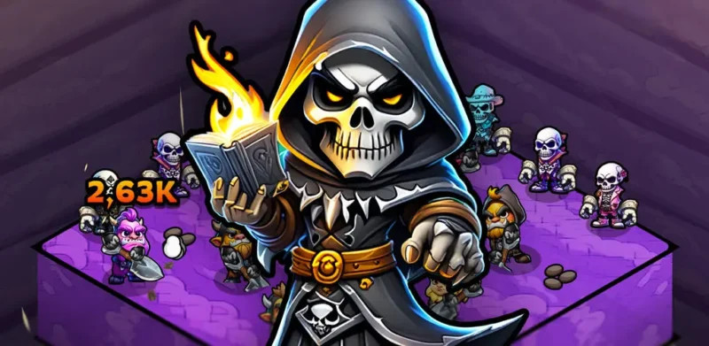 So sánh Idle Hell Miner: Necro Merge