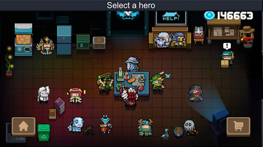 Soul Knight MOD APK 5.5.0 (Menu,One Hit, Bất Tử, Rất nhiều tiền, Mua sắm miễn phí, Mở Khóa nhân vật và vũ khí)