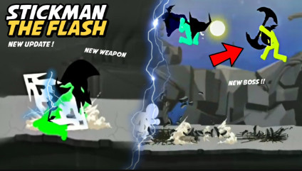 Stickman The Flash Gameplay