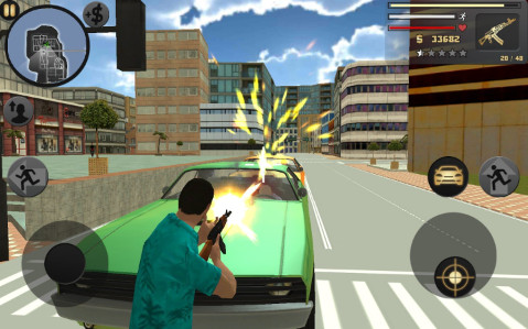 Thế giới tự do trong Vegas Crime Simulator