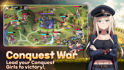 Tính năng trong Conquest Girls - AFK Idle RPG