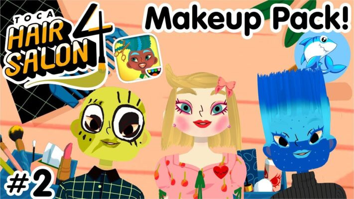 Toca Hair Salon 4 bao gồm nhiều tính năng khác nhau