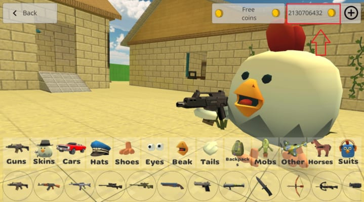 Trận chiến trong Chicken Gun