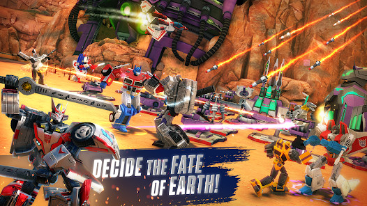 TRANSFORMERS: Earth Wars MOD (Menu, Tăng ST, Miễn Chết) 25.0.0.1113 APK