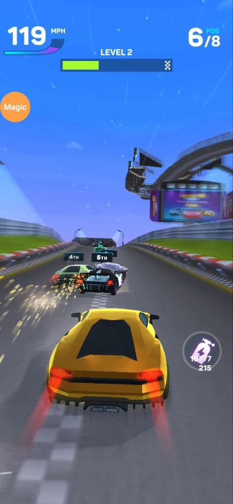 Hình ảnh giao diện game Car Race